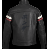 08AUD TJA 002 BACK HONDA HTG LEATHER JACKET
