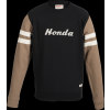 08AUD TSW 001A FRONT HONDA HTG STRIPES CREWNECK BLACK SAND