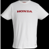 08AUD TTE 002A FRONT HONDA LOGO LETTERING HTG TEE WHITE