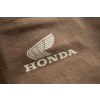 08AUD TTE 003B DETAIL02 HONDA WING HTG LOGO TEE SAND