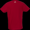 08AUD TTE 004C BACK HONDA JAPAN LETTERING HTG TEE RED