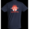 08AUD TEE 010A BACK HONDA TRIBUTE SUPERCUB TEE NAVY BLUE