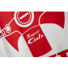 08AUD TEE 010B DETAIL02 HONDA TRIBUTE SUPERCUB TEE WHITE