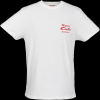 08AUD TEE 010B FRONT HONDA TRIBUTE SUPERCUB TEE WHITE