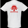 08AUD TEE 010B BACK HONDA TRIBUTE SUPERCUB TEE WHITE