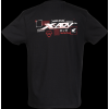 08AUD TEE 011A BACK HONDA TRIBUTE XADV TEE BLACK