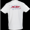 08AUD TEE 011B BACK HONDA TRIBUTE XADV TEE WHITE