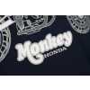 08AUD TEE 012 DETAIL01 HONDA TRIBUTE MONKEY TEE BLUE