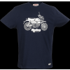 08AUD TEE 012 FRONT HONDA TRIBUTE MONKEY TEE BLUE
