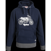 08AUD THD 005 FRONT HONDA TRIBUTE MONKEY HOODIE BLUE