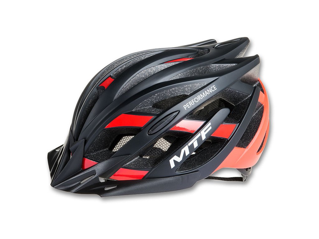 1407 cycling helmet s m black red
