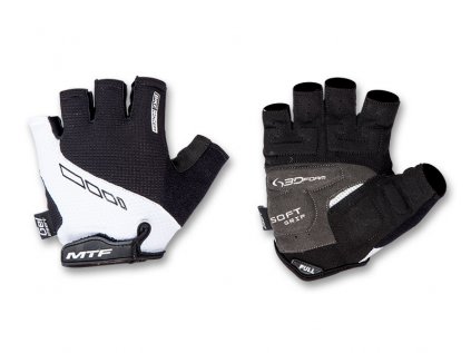 1446 gel cycling gloves black white size m
