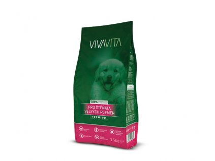2334 vivavita granules for puppies of large breeds 15kg