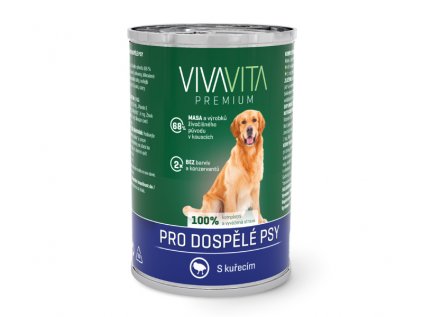 2550 vivavita can chicken pieces 415g