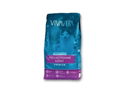 2574 vivavita granules for castrated cats 1 5kg