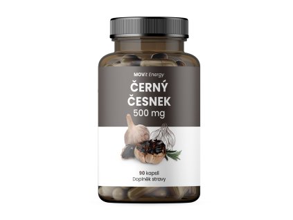 CZ 8594202102188 Černý Česnek 500 mg mockup