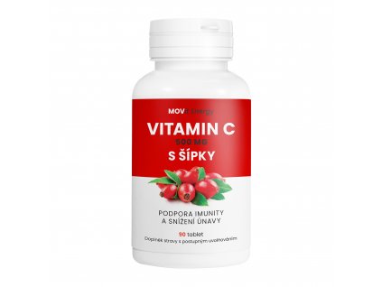 CZ MOVit Vitamin C 500 mg se šípky 90 tbl.