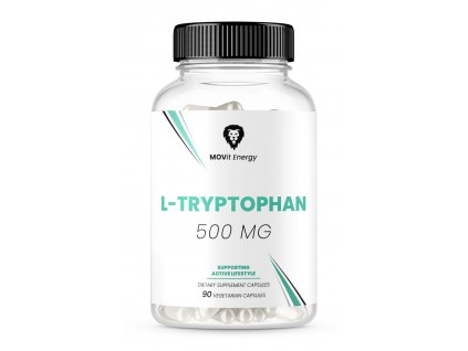 CZ/SK MOVit L-Tryptofan 500 mg, 90 vegetariánských kapslí