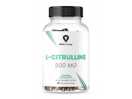 CZ/SK MOVit L-Citrulin 500 mg, 90 vegetariánských kapslí