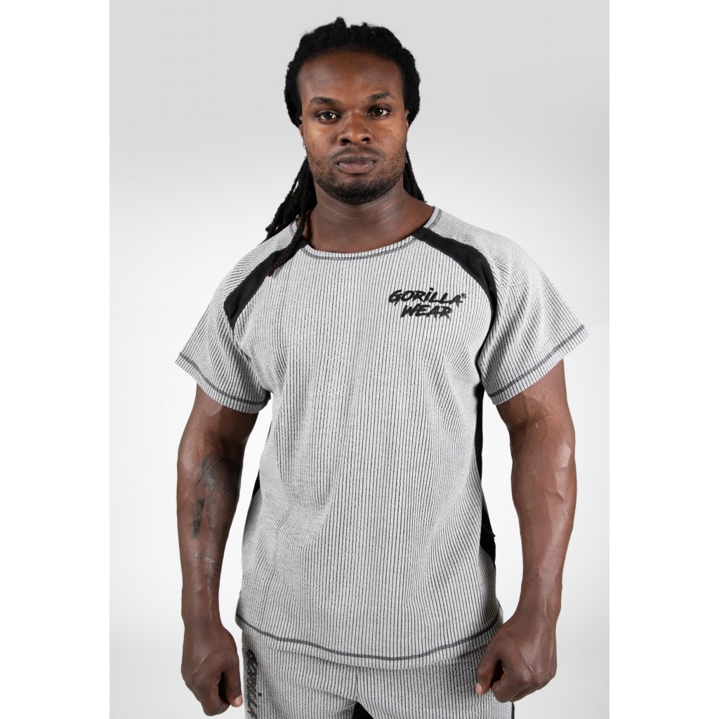 90541800 augustine old school work out top gray 6