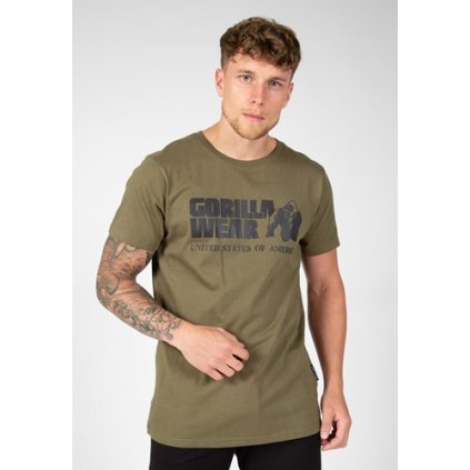 classic t shirt army green