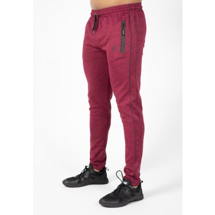 90960500 wenden track pants burgundy red 43