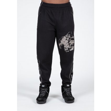 909100908 buffalo old school workout pants black gray 15