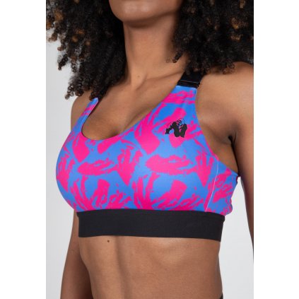 91538306 colby sports bra blue pink 9