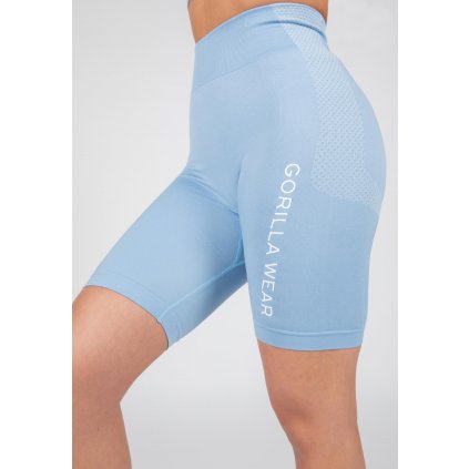 91963300 selah seamless cycling shorts light blue 15