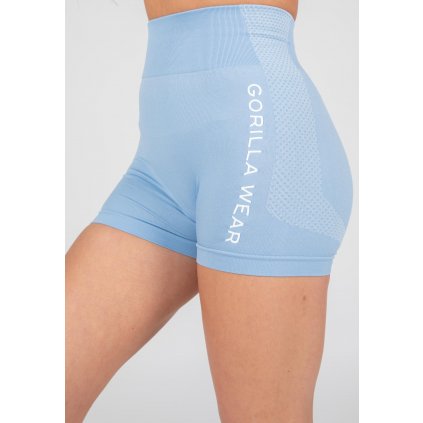 91962300 selah seamless shorts light blue 9