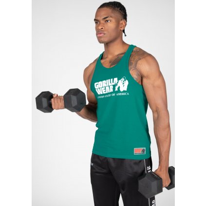 90104440 classic tank top teal green 9