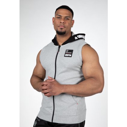 90836800 milwaukee sl zipped hoodie gray melange 9