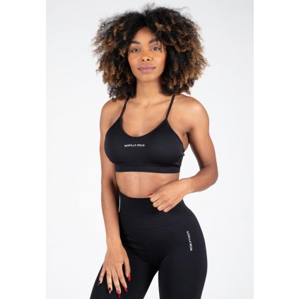 91533900 quincy seamless sports bra black 7