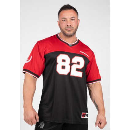 90578905 trenton football jersey black red 8