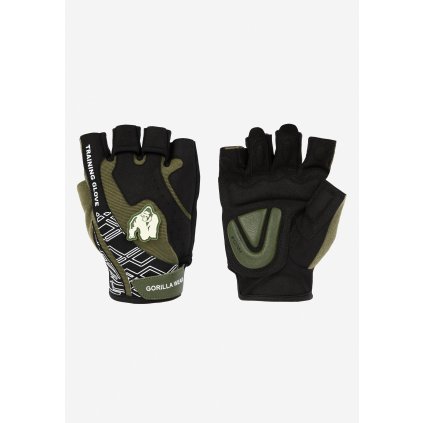 99235904 mitchell training gloves 2.0 black army green 1