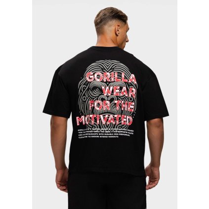 90598900 macon oversized t shirt black 2