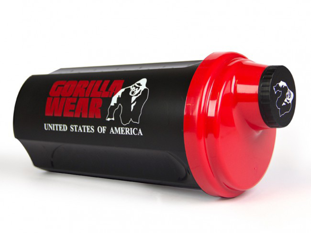 Gorilla Wear Shaker - Čierna/Červená 700ml