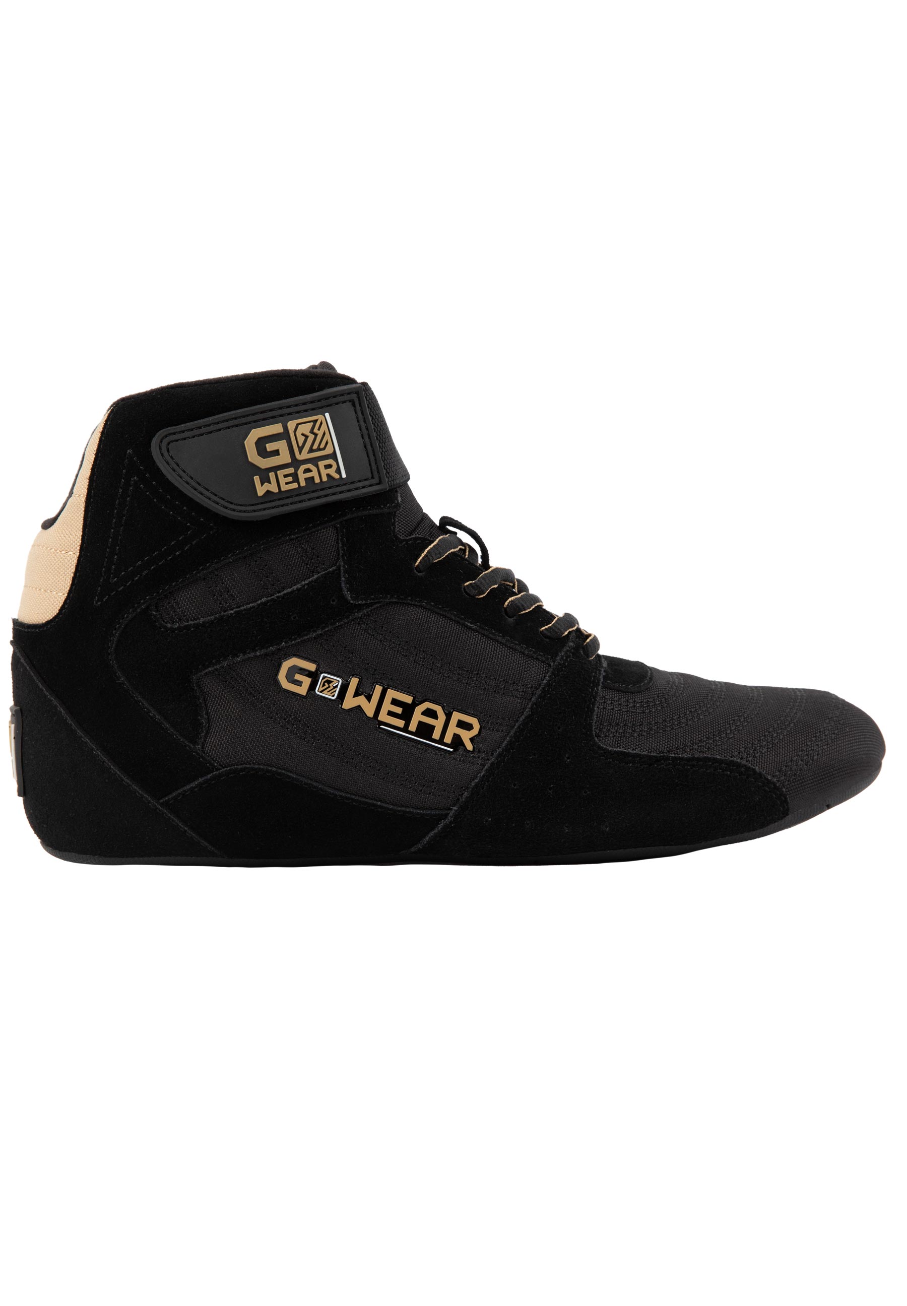 Športové tenisky PRO High Tops - Čierna / Zlatá Farba: Čierna, Veľkosť: US MEN 6,5 / WOMEN 8 / EU 39