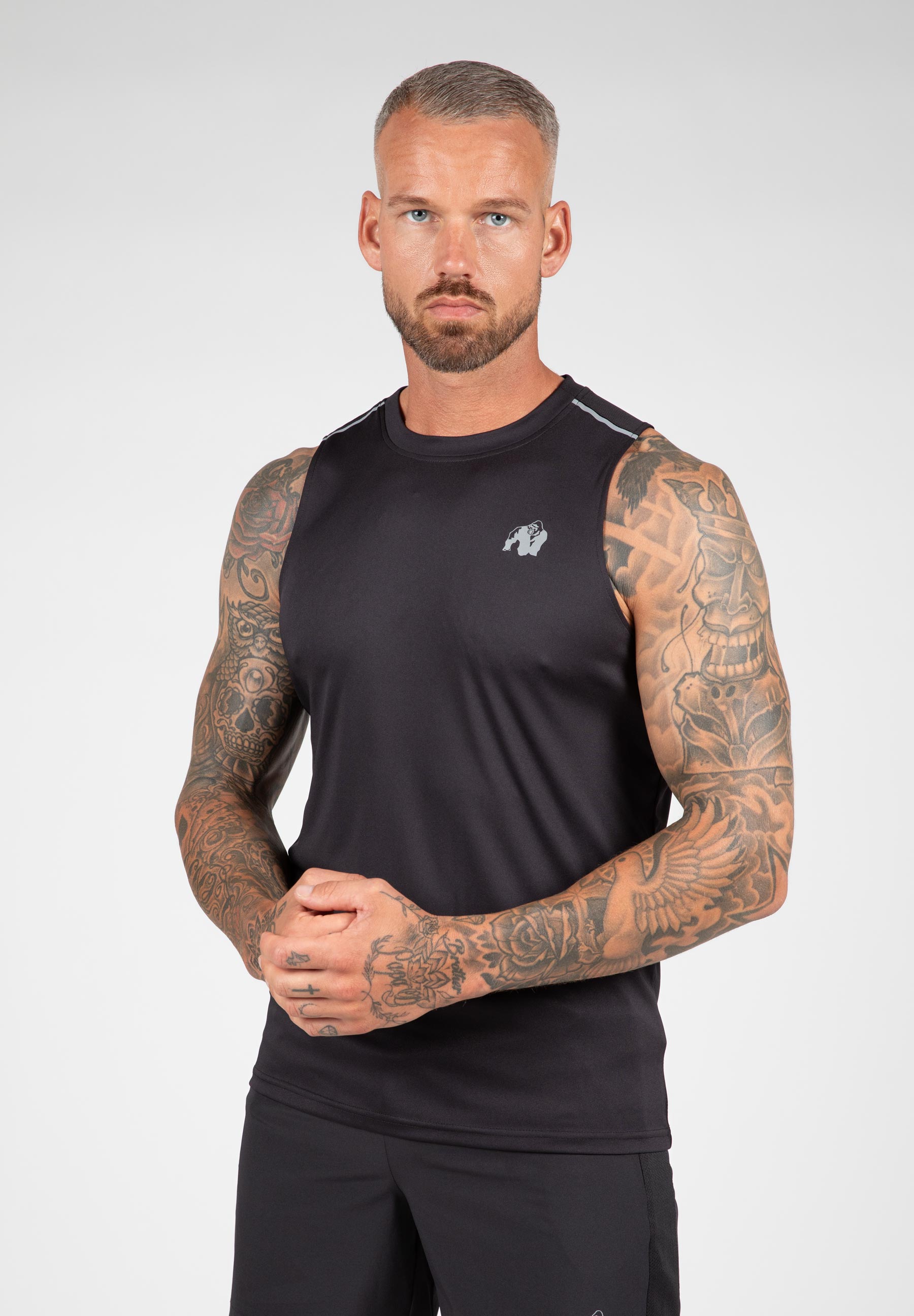 Pánske tielko Easton - čierna Farba: Čierna, Veľkosť: XXL