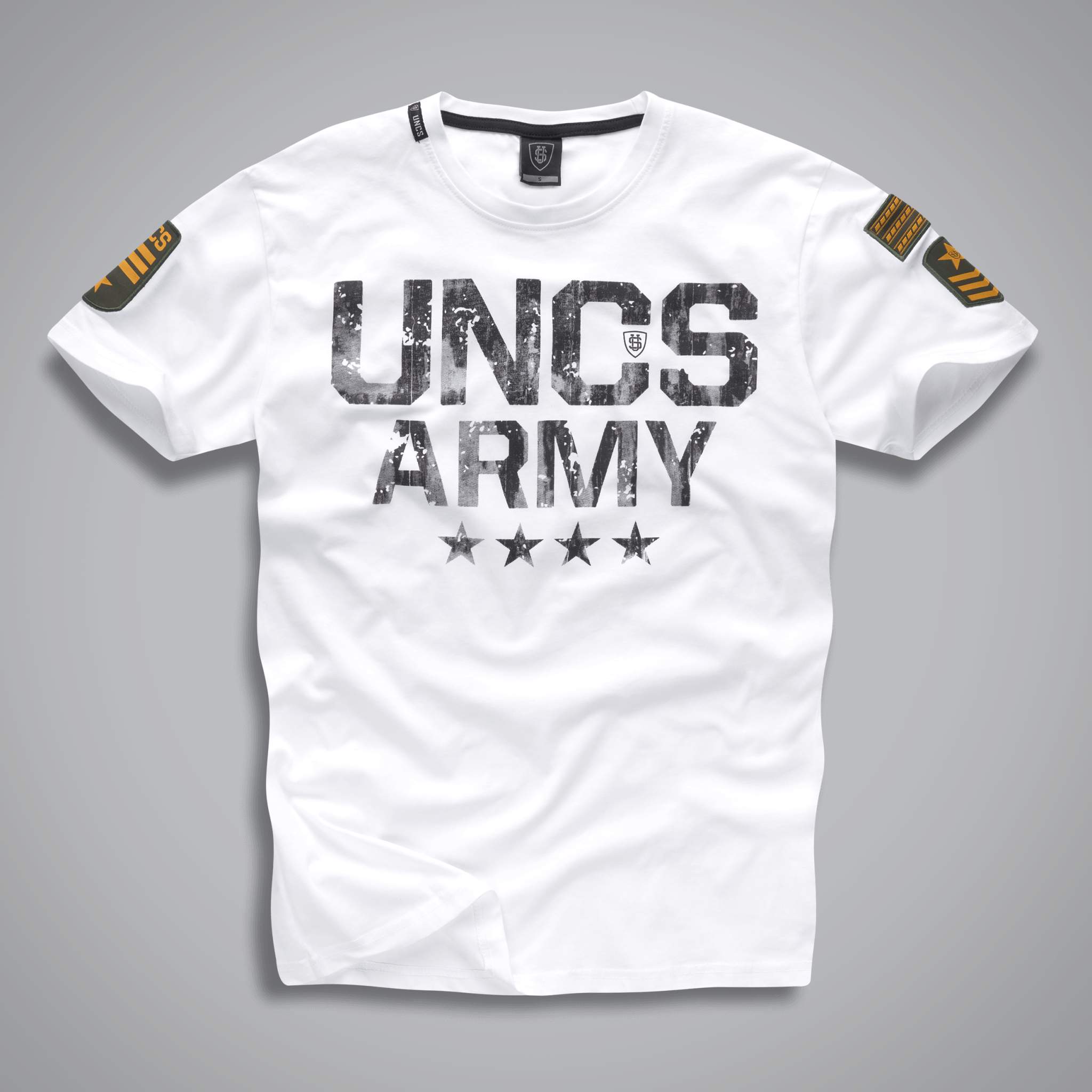 Pánske tričko Army - biele Farba: Biela, Veľkosť: XXL