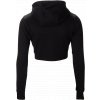 pixley crop top hoodie black 2