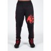 909100905 buffalo old school workout pants black red 23