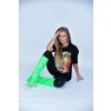 Dámske tričko Organic T-shirt - Černé / Face 2