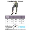 Dámske legíny Monroe - Sivé