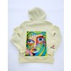 Dámska mikina Teddy Hoodie - Bledožltá