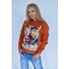 Dámska mikina Freestyle Sweatshirt - Škoricová