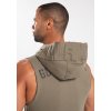90842400 marshall sleeveless hoodie army green 9