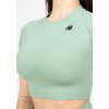 91556400 whitney seamless crop top green 10
