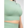 91556400 whitney seamless crop top green