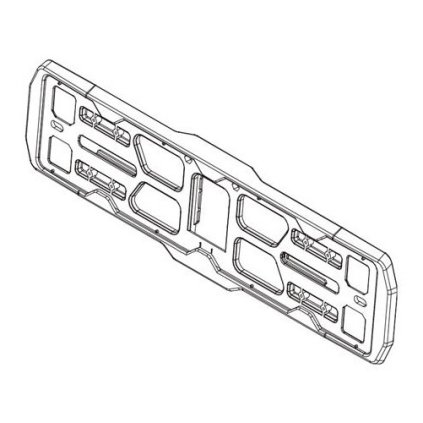 7327 1 buzzrack ramecek registracni znacky